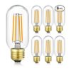 LEOOLS Bombilla Edison regulable E26 de 8 W igual a 100 W_1