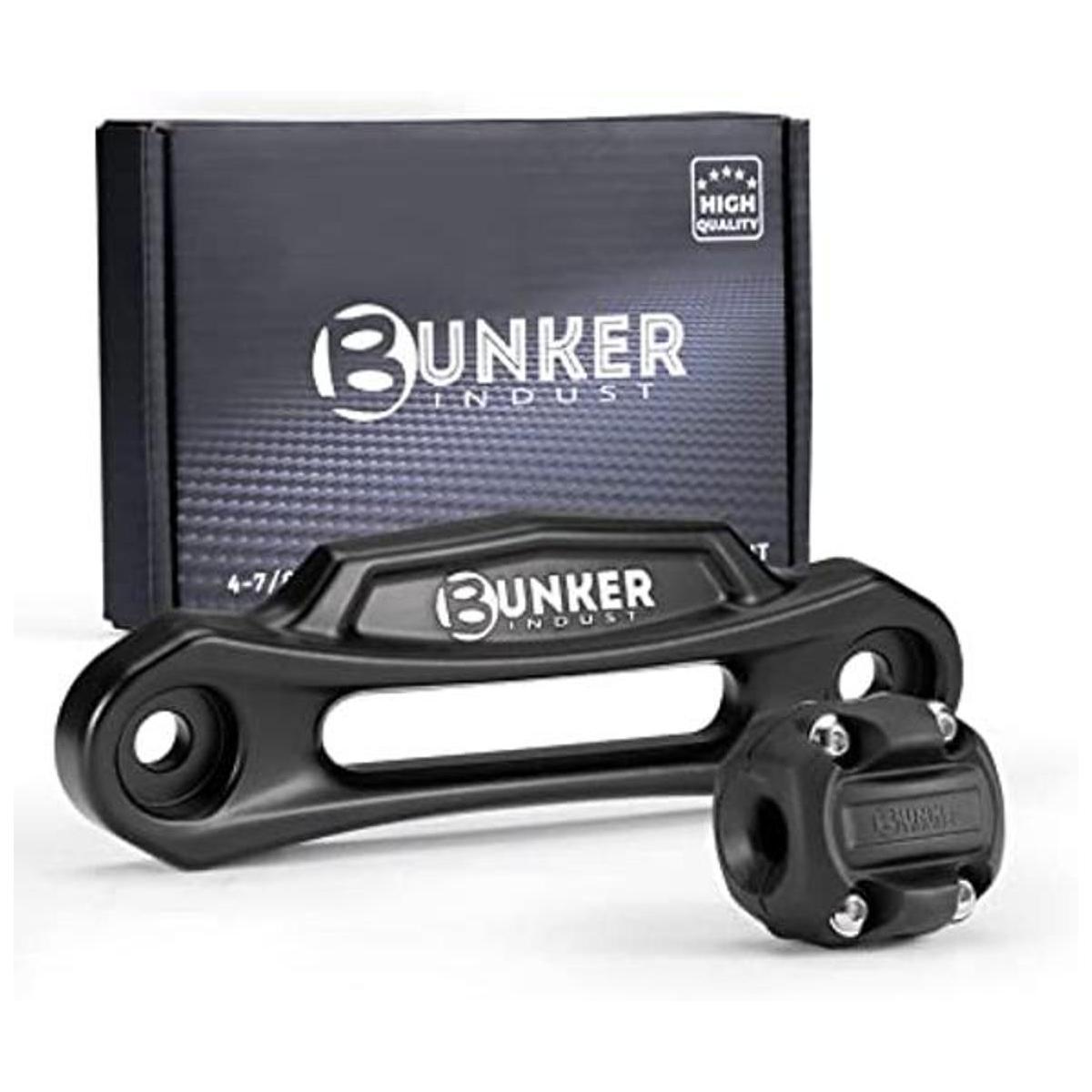 BUNKER INDUST Winch Hawse Fairlead Kit de tope de goma de