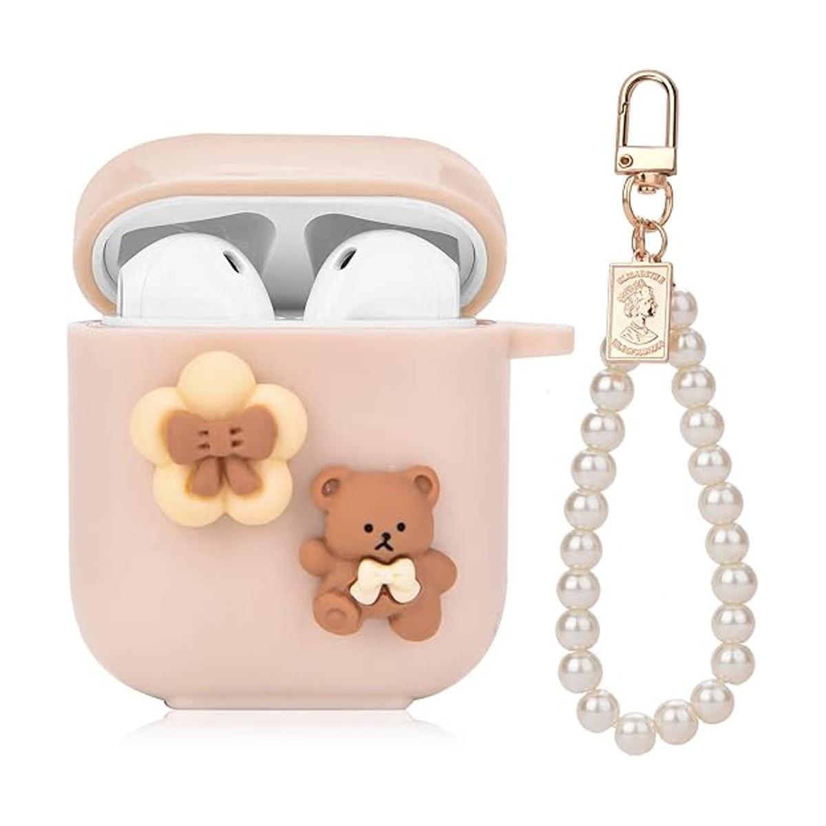 Mainrenka Funda protectora suave y suave para AirPods de