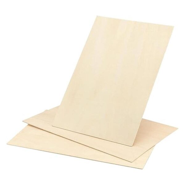JOIKIT 24 hojas de madera de tilo de 12 x 8 x 116