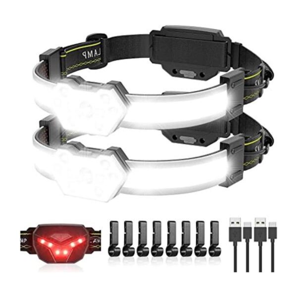 Linterna frontal LED recargable 1200 lúmenes linterna_1