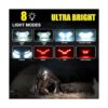 Linterna frontal LED recargable 1200 lúmenes linterna_3