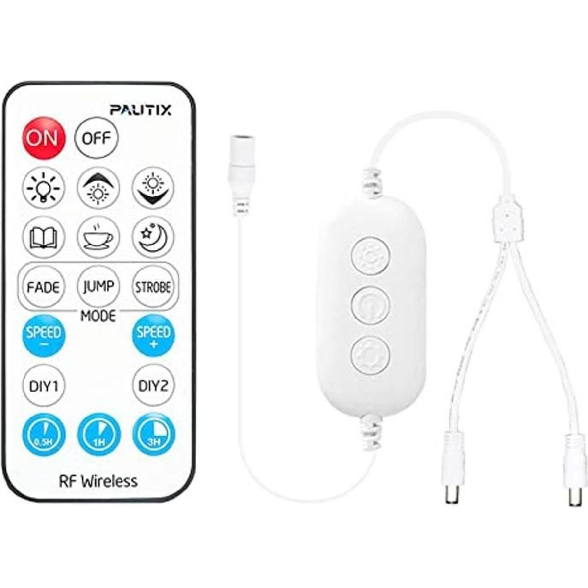 PAUTIX Regulador remoto RF de 2 vías para tira de luces