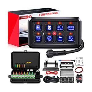 Nilight Sistema de panel de interruptor de 8 bandas_1