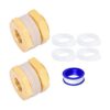 Breezliy Paquete de 2 conectores NPT hembra de 14