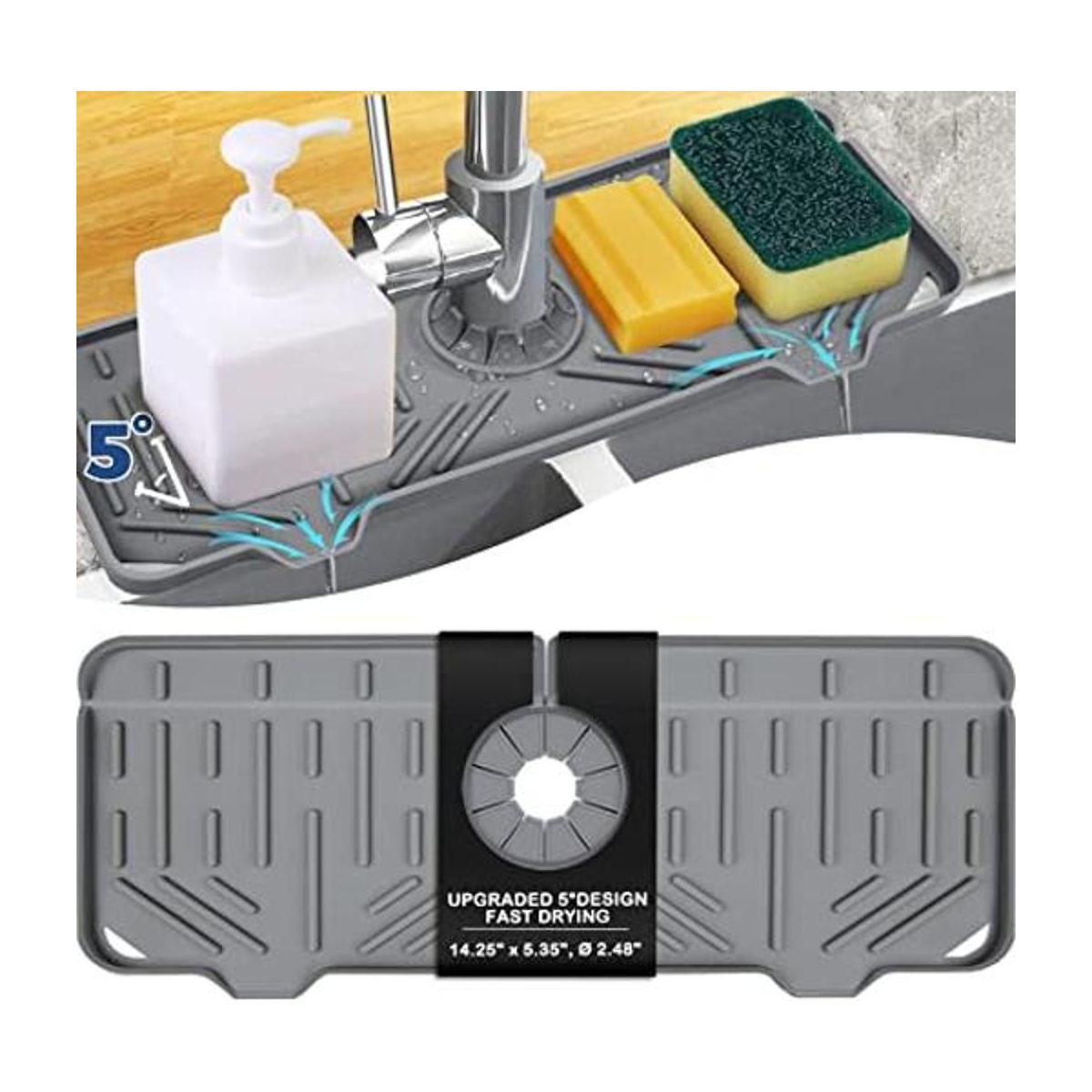 Tapete de silicona para bandeja de colector de goteo