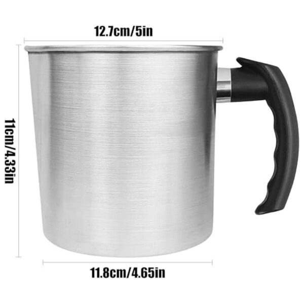 Harapu Olla de vertido para hacer velas capacidad de 2_2