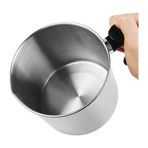 Harapu Olla de vertido para hacer velas capacidad de 2_5