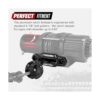 FIERYRED Winch Hawse Fairlead Kit de tapón de goma de_3