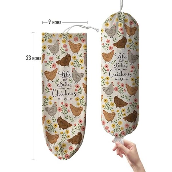 Hglian Dispensador de plástico para bolsas de comestibles_5