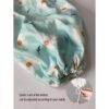 Hglian Dispensador de bolsas de comestibles con flores_4