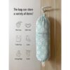 Hglian Dispensador de bolsas de comestibles con flores_2