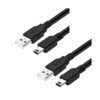 HAUZIK Cable de carga mini USB extra largo compatible con_1