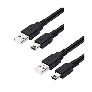 HAUZIK Cable de carga mini USB extra largo compatible con_1