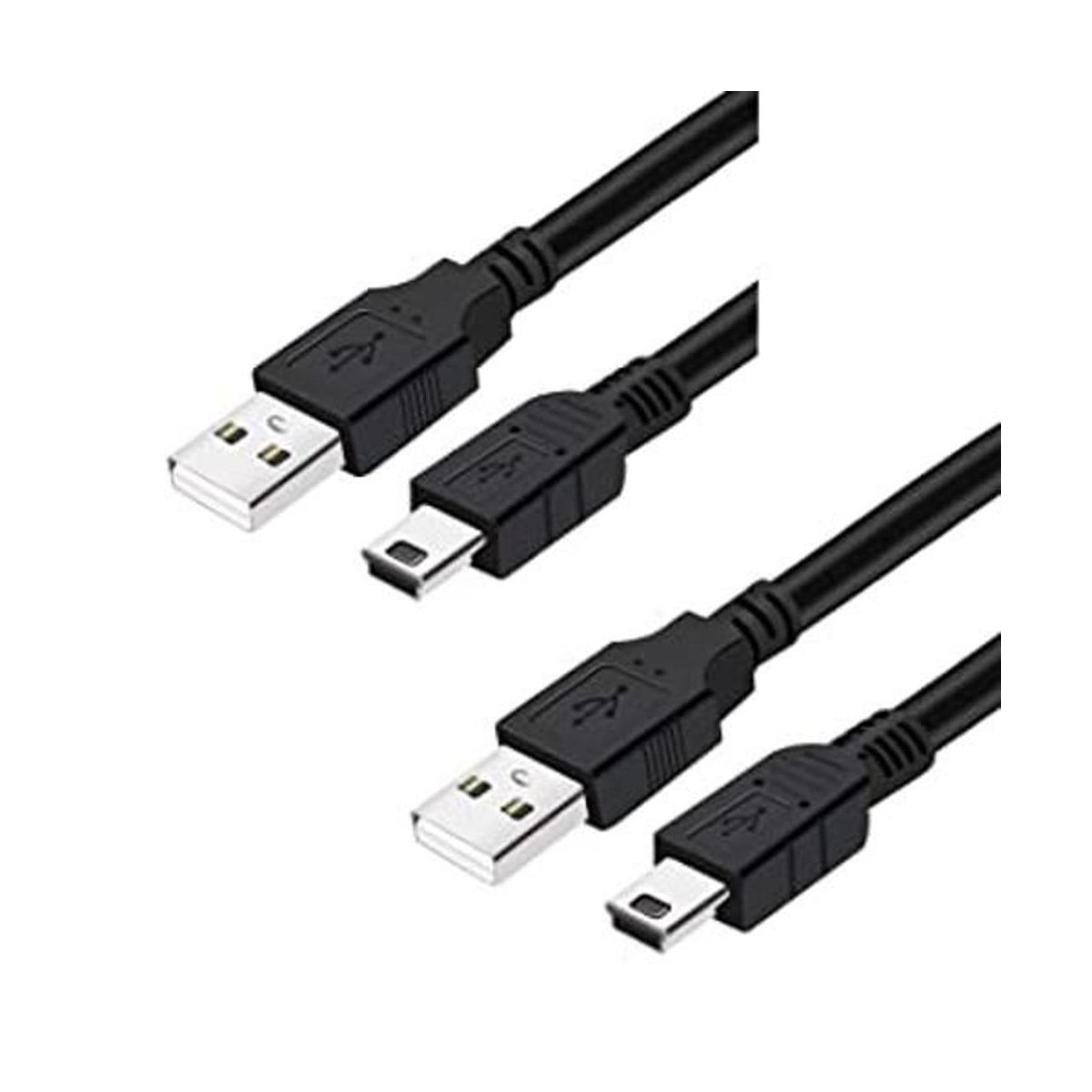 HAUZIK Cable de carga mini USB extra largo compatible con
