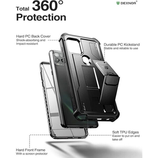 Dexnor Funda protectora para Motorola Moto G Stylus 5G_2