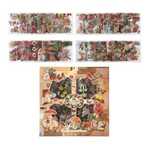 Dizdkizd Juego de calcomanías de flores 500 piezas 100