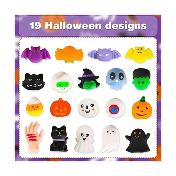 MGparty 48 juguetes de Halloween Squishies para niños_2