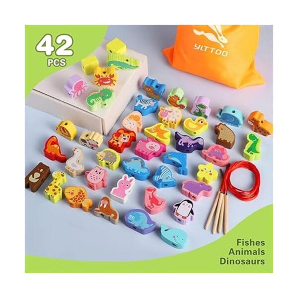 Montessori Juguetes educativos de madera para niños_2