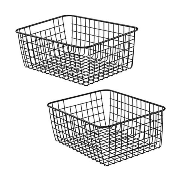 HDYOUDO Cesta de almacenamiento de alimentos de alambre de_1