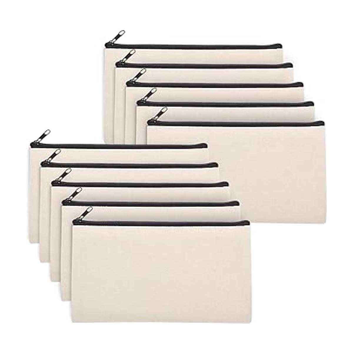 Cruleen Paquete de 10 bolsas en blanco para manualidades