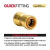 QUICK FITTING Acoplamiento recto de 12 pulgada_3