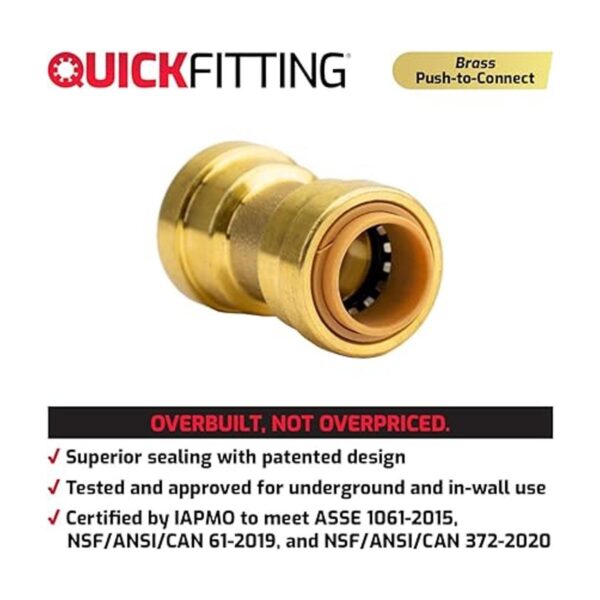 QUICK FITTING Acoplamiento recto de 12 pulgada_3