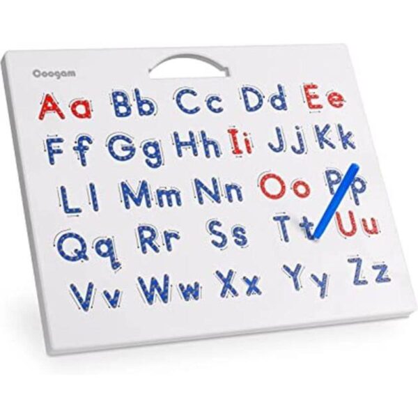 Coogam Tablero de práctica de letras magnéticas marcador_1