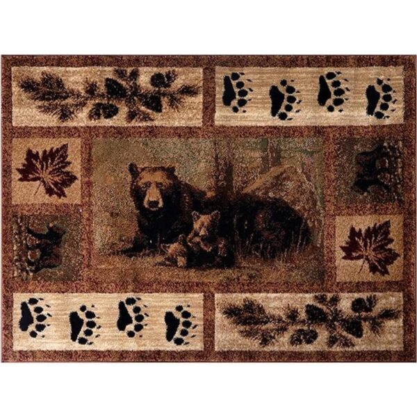 Masada Rugs Kodiak Collection Alfombra de 2 x 3 pies con_3