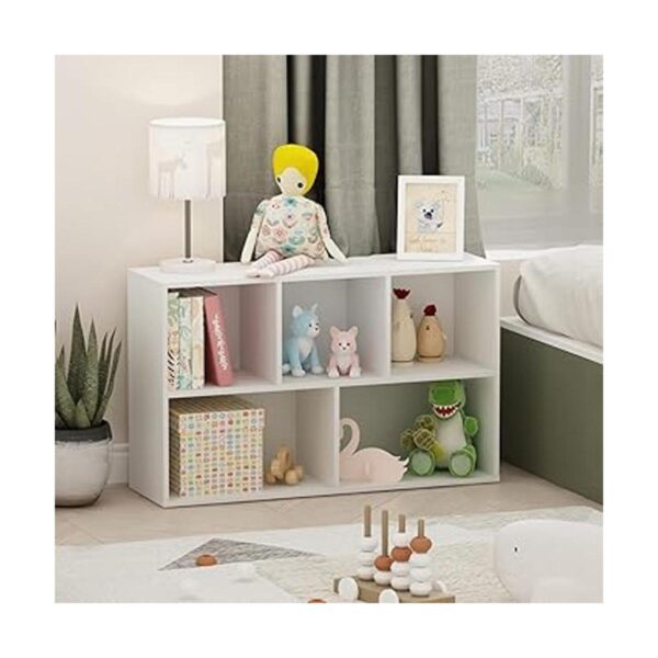 Furinno Luder Estante abierto de 5 cubos sin_2