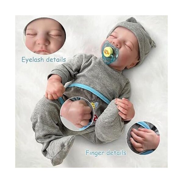 Reborn Baby Boy Muñecas de bebé Reborn realistas de 17_2