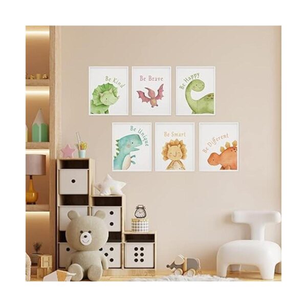 Pósters de dinosaurio para pared decoración de habitación_2