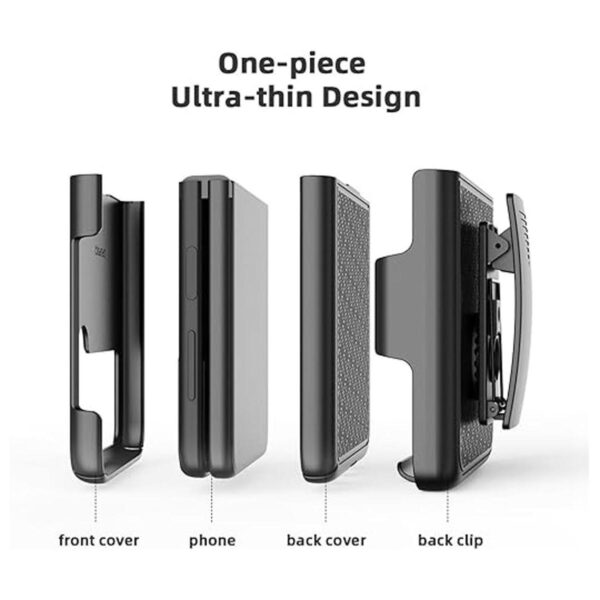 HIDAHE Funda para Samsung Z FLIP 3 5G carcasa combinada y_3