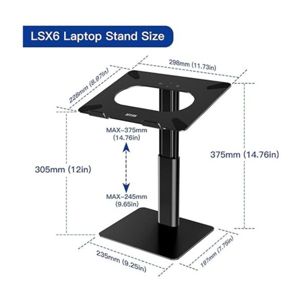 Besign LSX6 Soporte ergonómico para laptop soporte_4