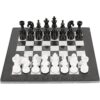 Marblous Krafts Juego de ajedrez blanco y negro de 15_1