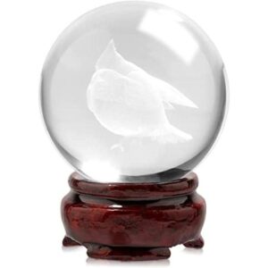 LITIALLY 2.4 pulgadas 2.362 in bola de cristal de pájaro_1