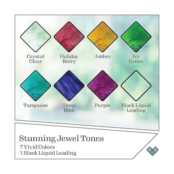 Gallery Glass Jewel Tones PROMOGGJL22 Kit de pintura de_2