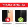 MONASAY Funda tipo cartera para Galaxy A13 5G protector_2