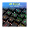 Mouse de media mano con teclado USB Spilitter TipoC_5