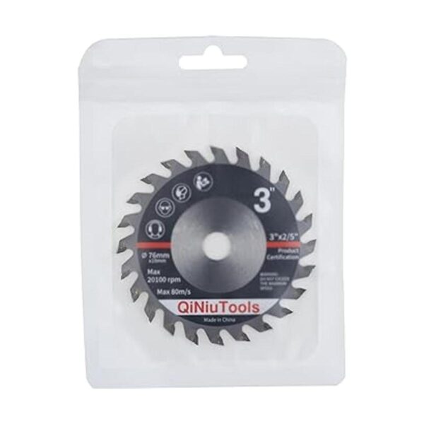 QiNiuTools Hoja de sierra circular TCT de 3 pulgadas de_6