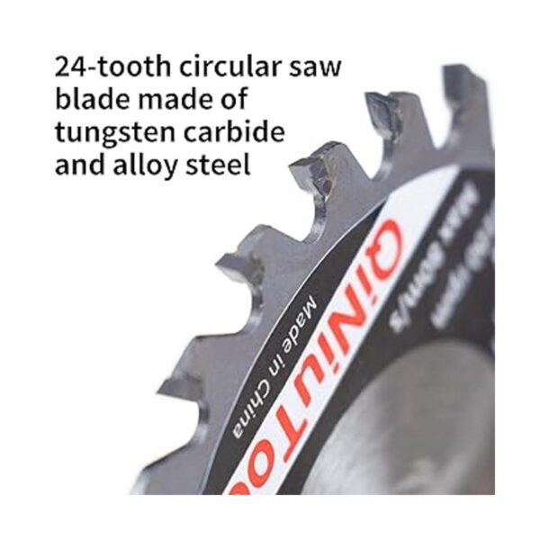 QiNiuTools Hoja de sierra circular TCT de 3 pulgadas de_5