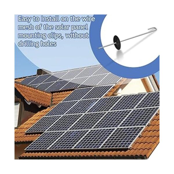 Clips de protección de panel solar clips de sujeción de