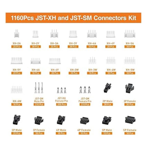 Kit de conectores JST de herramientas de prensado juego_2