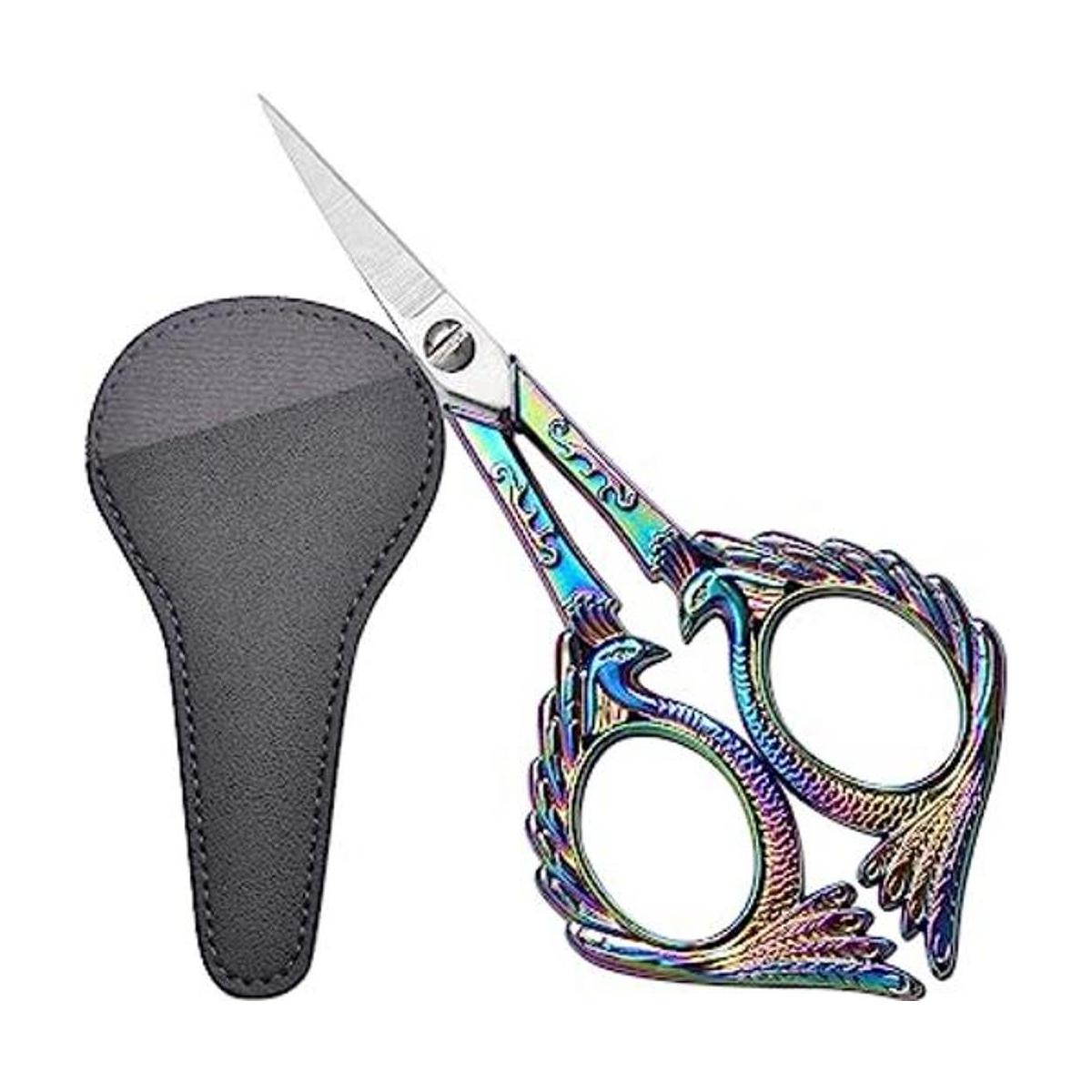 HITOPTY Tijeras de bordado tijeras de costura pequeñas de