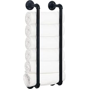 HouseAid Toallero industrial de tubería soporte de