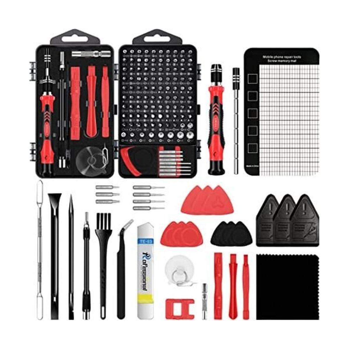 Juego de destornilladores de precisión 135 en 1 kit de