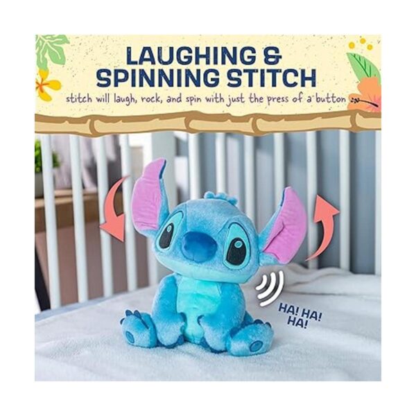 KIDS PREFERRED Disney Laughing Spinning Stitch Juguete_2
