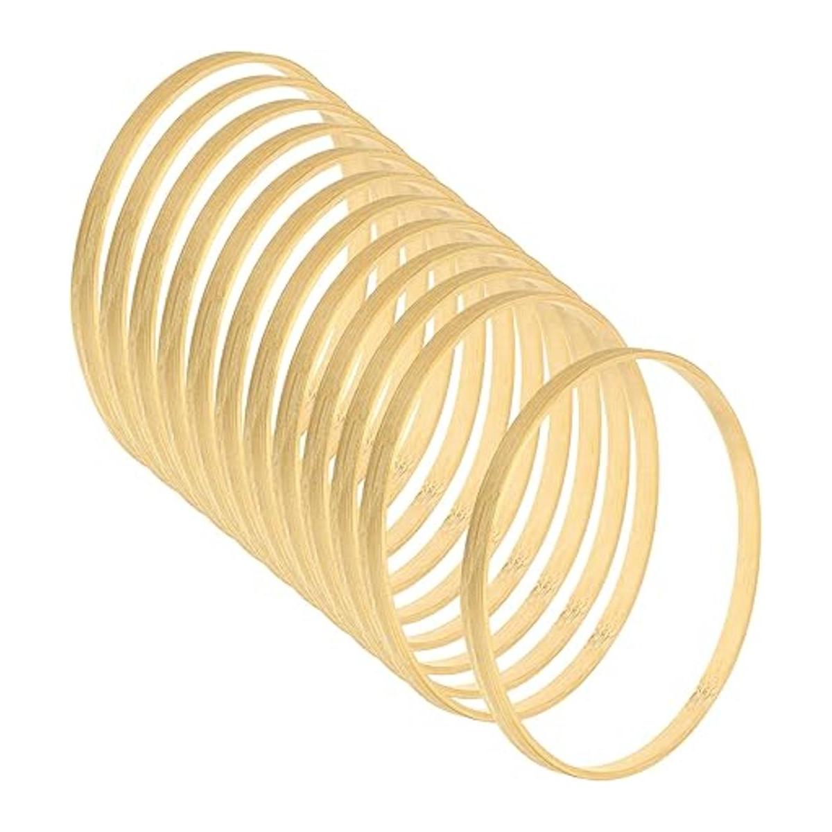 PATIKIL Aro floral de bambú de madera de 5.9 pulgadas