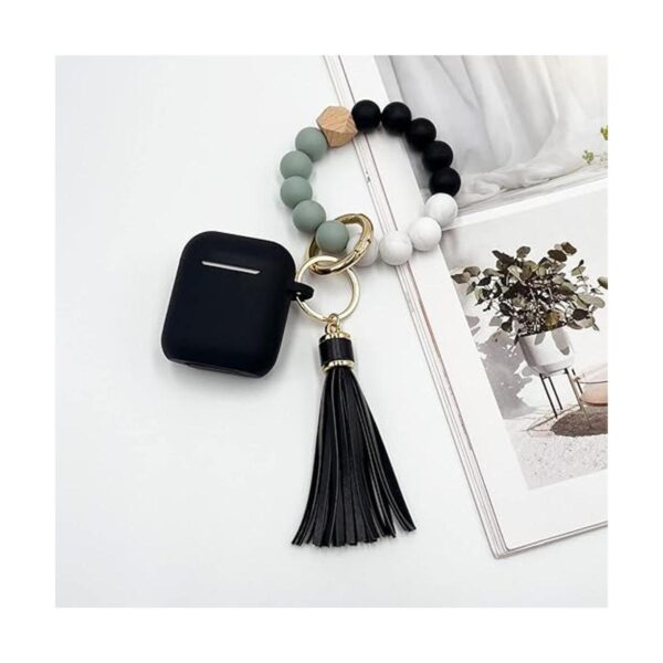 KOUJAON Funda protectora de silicona suave con llavero de