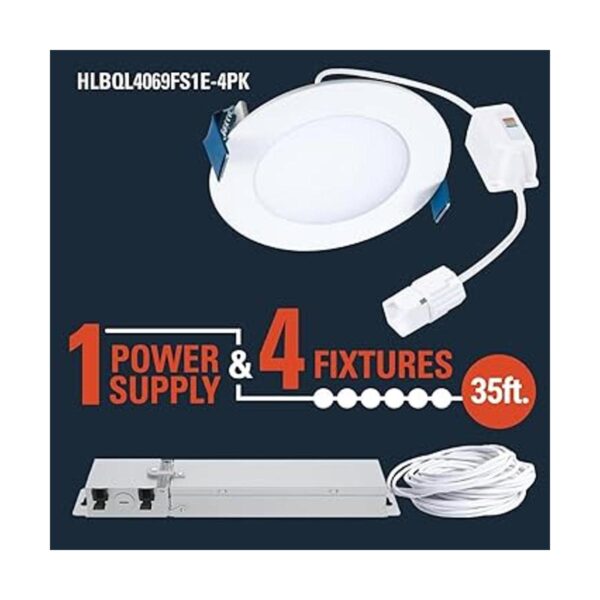 HALO HLBQL4069FS1E4PK Quicklink Canless LED Downlight_3
